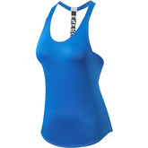 Workout Tank Tops T-Shape Sling Vest Fitness Running Training Quick Drying Yoga Tops 2011-Blue