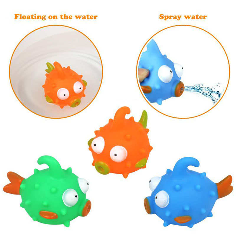 12Pcs Baby Bath Toys Fishing Games with Stacking Cups for 14 Months and up