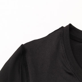 Adore Women Workout Tops Tight Breathable T-Shirt Short Sleeve Perspiration Quick Drying Tank Tops 2023-Black