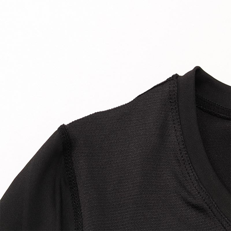 Adore Women Workout Tops Tight Breathable T-Shirt Short Sleeve Perspiration Quick Drying Tank Tops 2023-Black