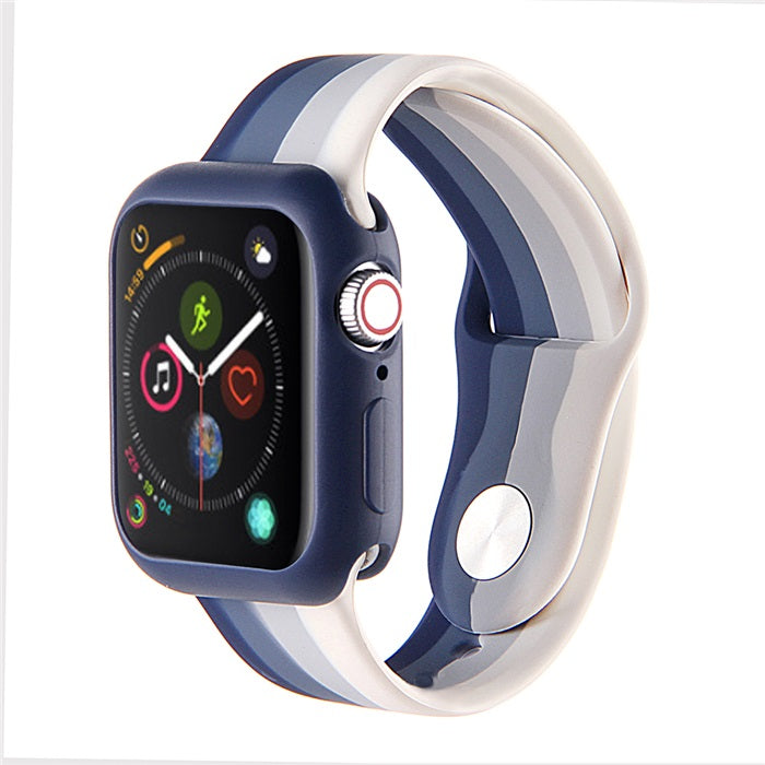 Colorful Silicone Sport Watch Band For Apple iWatch Series-05