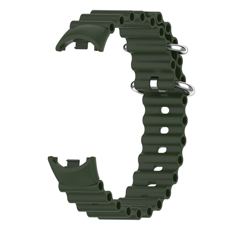 Ocean Loop Strap WaterProof Sport Replacement for Mi 8 Watch-Green
