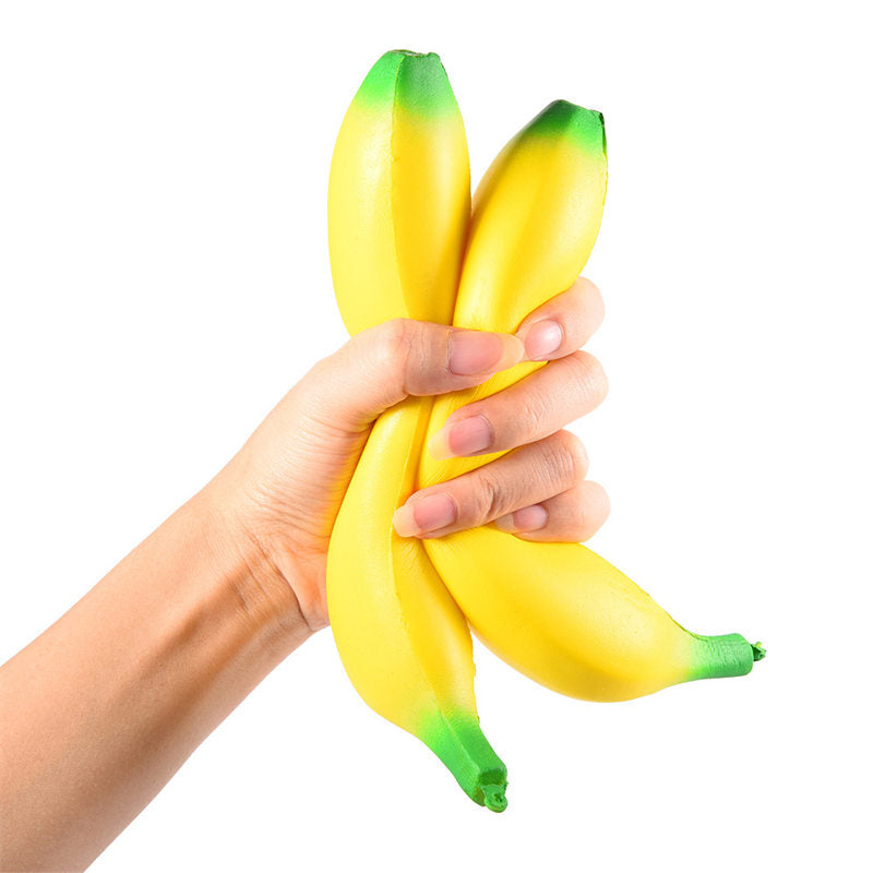 Stretchy Banana Sensory Toy Stress Relief Toy Fidget Toys for Kids and Adults