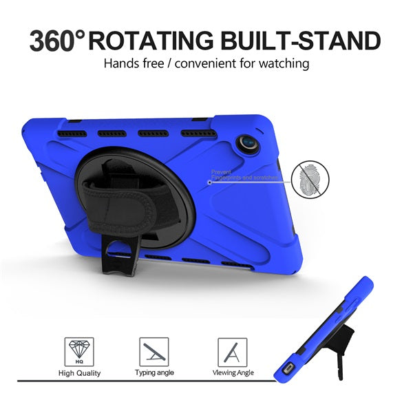 OnePiece Tablet Case Heavy Duty Anti-fall Protective Cover Bulit-in Kickstand For Huawei MatePad 10.4inch 2020-Blue