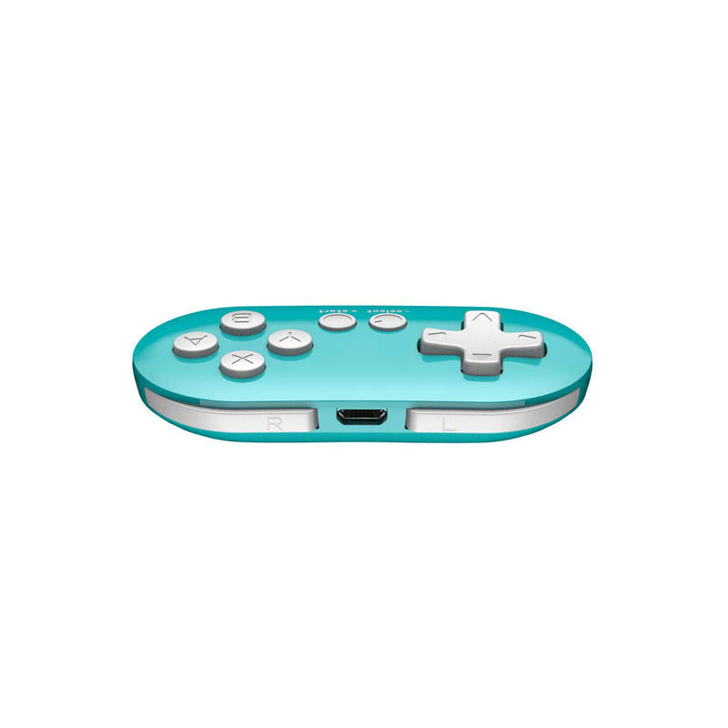 Bluetooth Gamepad Keychain Sized Mini Controller for Switch Windows-Blue