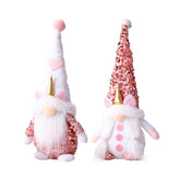 2Pcs Unicorns Gnomes Plush Doll Birthday Party Decoration Gift