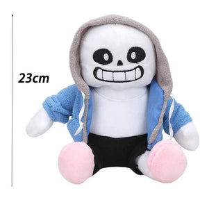 Undertale Series of Creative Dolls Birthday Halloween Fear Stuffed Animals Gifts-Orange Skeleton-Blue Skeleton