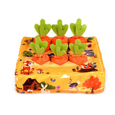 Baby Tissue Box Toy Jungle Radish Crinkle Paper Sensory Silk Scarves Toys