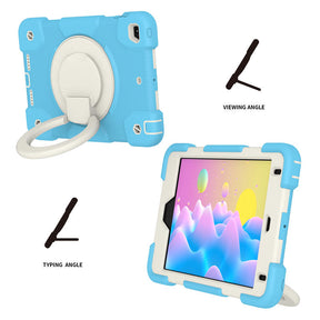 iPad Case For iPad Mini 4/5 with 360¡ãSwivel Stand-Sky Blue