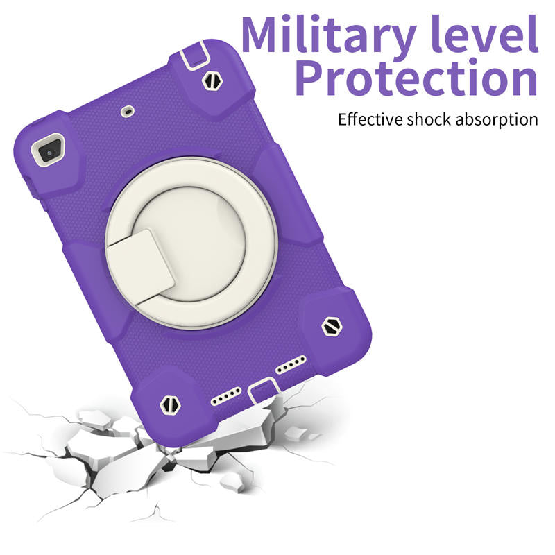 iPad Case For iPad Mini 4/5 with 360¡ãSwivel Stand-Catharanthus Roseus