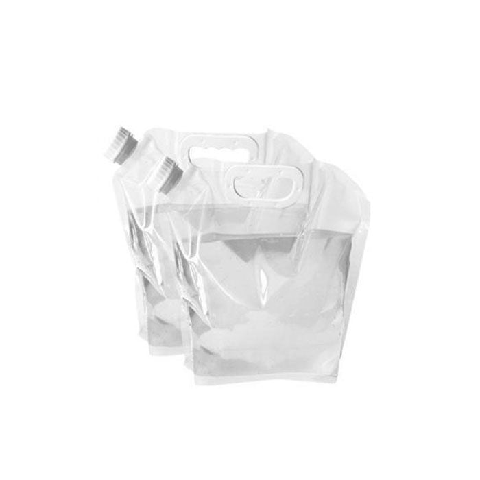 Collapsible Water Tank Container Bag BPA Free Outdoor Folding Water Storage Carrier-White