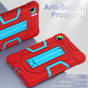 ShockProof Tablet Case with Stand for Samsung Galaxy A9 8.7 Inch-RedBlue