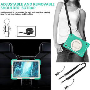 Tab A 8 X200/X205 Samsung Tablet Case with 360¡ãSwivel Stand-Mint Green