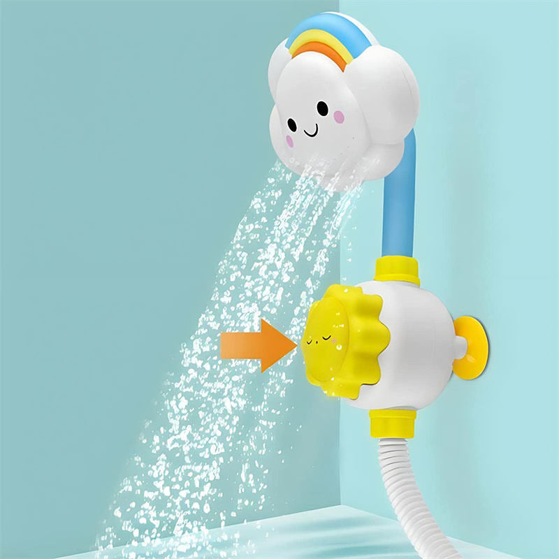 Shower Bath Toy Rainbow Cloud Sprinkler for Toddles