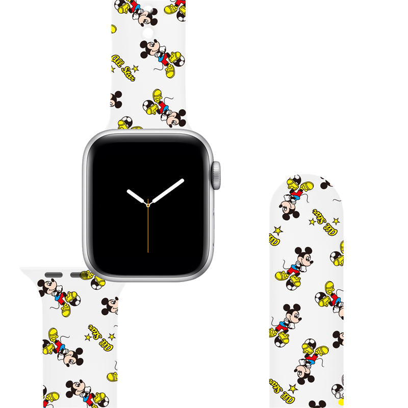 Soft Silicone Cartoon Mickey Mouse Bands for Apple Watch Series SE/6/5/4/3/2/1-C5