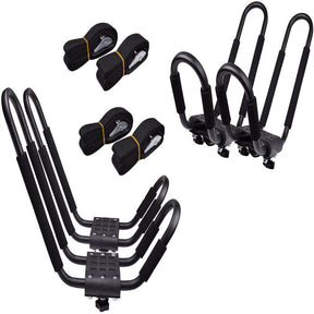 2 Pairs Car Kayak Roof Baggage Bracket Rooftop Mount Accessories