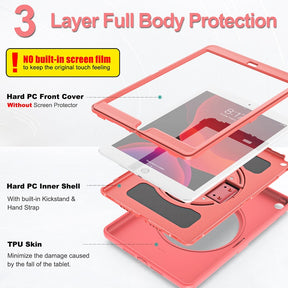 B-Spider Man Tablet Case Shockproof Protective Cover For Samsung Galaxy Tab A7 10.4 T500/T505/T507/T505N 2020-Coral Orange