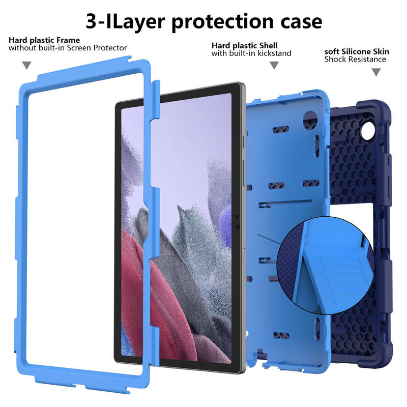 Samsung Tablet Case For Galaxy Tab A8 10.5inch 2021 (SM-X200/SM-X205/SM-X207)-NavyBlue