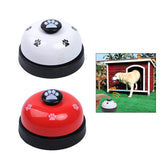 Pet Training Bells 2 Pcs Dog Bells for Potty Training and Communication Device-White+Red