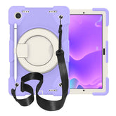 Tab A 8 X200/X205 Samsung Tablet Case with 360¡ãSwivel Stand-Taro Purple
