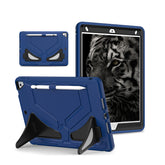 Tablet Case Kids Friendly with Pencil Holder for iPad 11 2020/2021/2022-NavyBlue