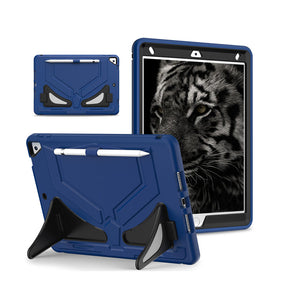 Tablet Case Kids Friendly with Pencil Holder for iPad 11 2020/2021/2022-NavyBlue