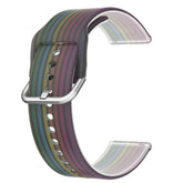 Semi Frosted Watch Strap Transparent Rainbow for Samsung Huawei Watch-10