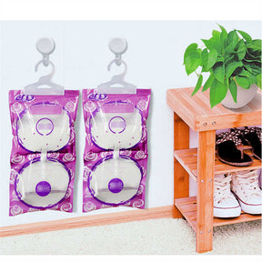 Pack of 5 Lavender Desiccant Hanging Bag for Wardrobe
