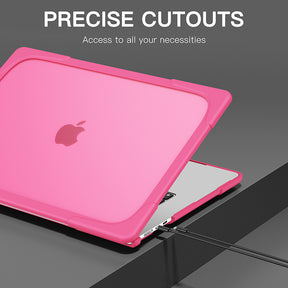 Anti Fall Case Breathable Compatible with Macbook Air 15 2023 A2941-Rose