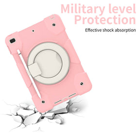 iPad Case For iPad 10.2 with 360¡ãSwivel Stand-Cherry Blossom Powder