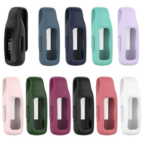 Soft Silicone Clip Holder Replacement for Fitbit Inspire 2 Sport-White