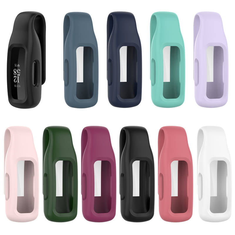Soft Silicone Clip Holder Replacement for Fitbit Inspire 2 Sport-White