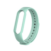 Xiaomi Band 5 Watch Bands Silicone Quick Release Strap Waterproof Replacement Wristband For Women-Light Green