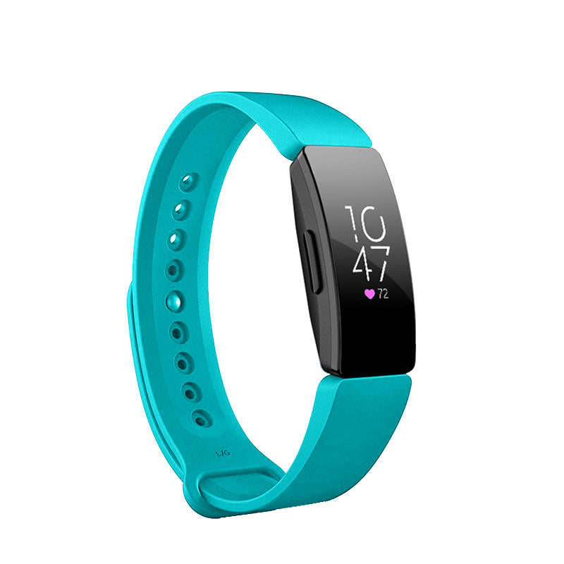 Watch Band For Fitbit Inspire HR Silicone Wrist Strap Replacement -Teal