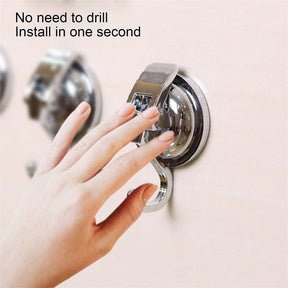 3 Pcs Heavy Duty Vacuum Suction Cup Hooks Specialized for Kitchen Bathroom Restroom Organization