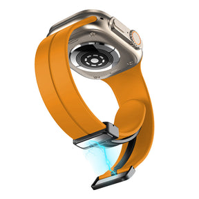 Magnetic Sports Band with Quick Release Soft Silicone for Apple Watch-1