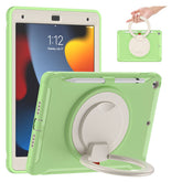 CowKing iPad Case With Handle Grip For ipad 10.2inch iPad 7/8/9-Matcha Green