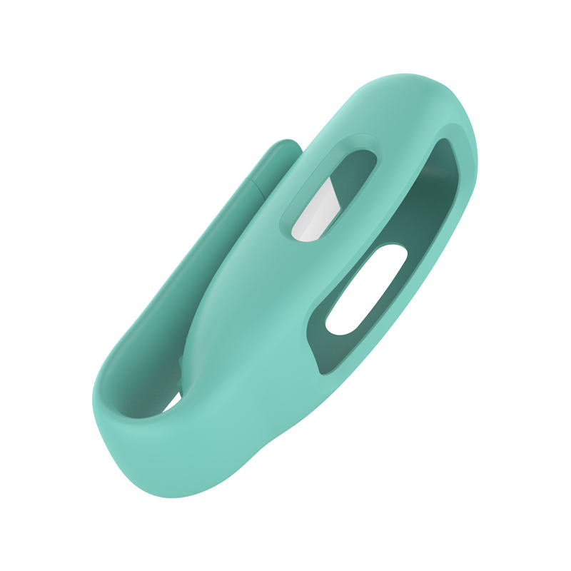 Soft Silicone Clip Holder Replacement for Fitbit Inspire 2 Sport-Teal