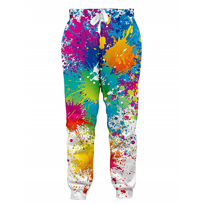Boys Jogger Pants Funny 3D Graphic Sweatpants Athletic Sports Pants for Kids-Splash