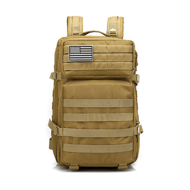 45L Military Tactical Backpacks for Camping Hiking-Khaki