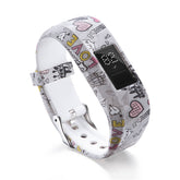 Compatible With Garmin Vivofit JR /Vivofit 3 Soft Silicone Colorful ReplacementWristbands-Color8