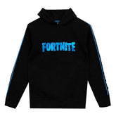 Childrens Sweatshirts Fortnite Logo Game Peripheral Letter Print Hoodie-Blue
