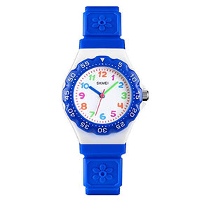 Kids Waterproof Quartz Watch Fashion Watch-Blue