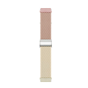 22mm Braided Watchband Fashion Color Matching for Samsung Huawei Watch-4