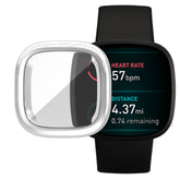 Soft TPU Watch Case For Fitbit Versa3/Sense-Silver