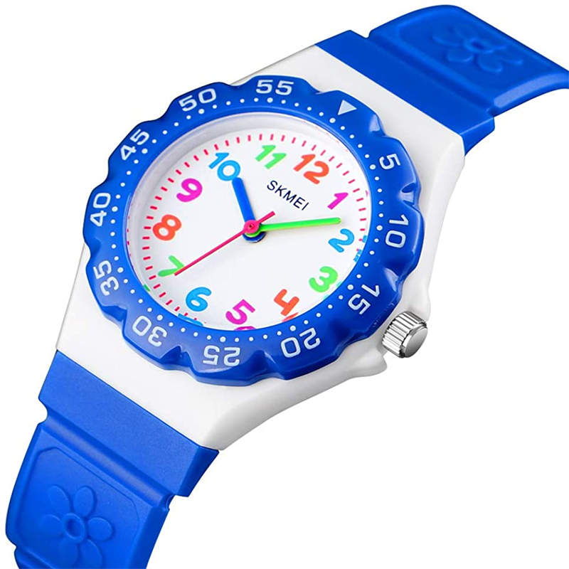 Kids Waterproof Quartz Watch Fashion Watch-Blue