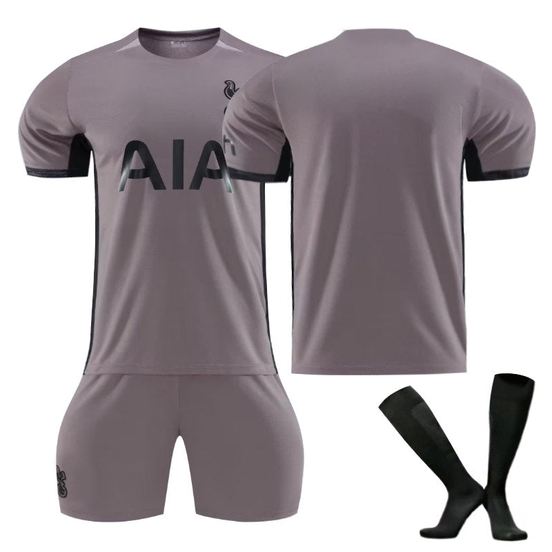 Spurs Second Away Jersey for Kid Adult Soccer Sportswear Set