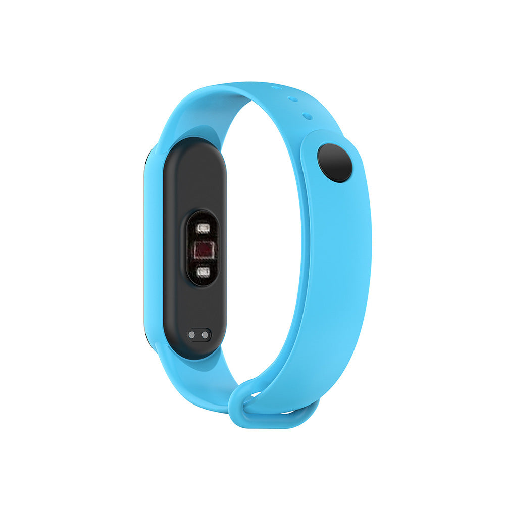 Xiaomi Band 5 Watch Bands Silicone Quick Release Strap Waterproof Replacement Wristband For Women-Sky Blue