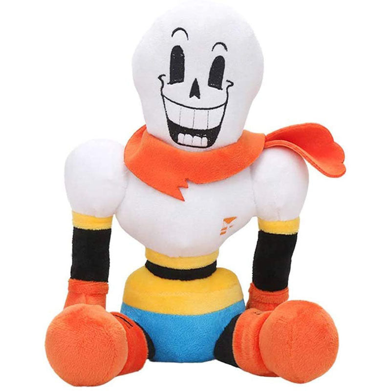 Undertale Series of Creative Dolls Birthday Halloween Fear Stuffed Animals Gifts-Orange Skeleton