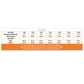 Princess Flower Girl Lace Dress Pageant Kids Christmas Party Dresses-Red